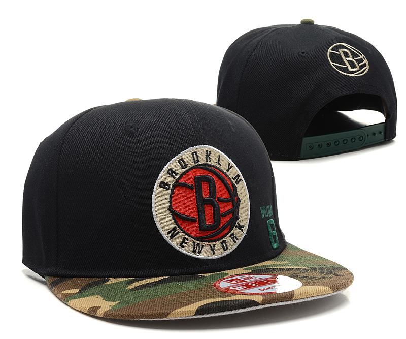 NBA Brooklyn Nets NE Snapback Hat #10